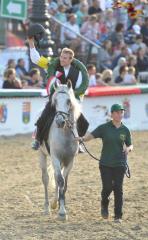 Teodor Kolarič zmagovalec nacionalnega galopa na Madžarskem! 1